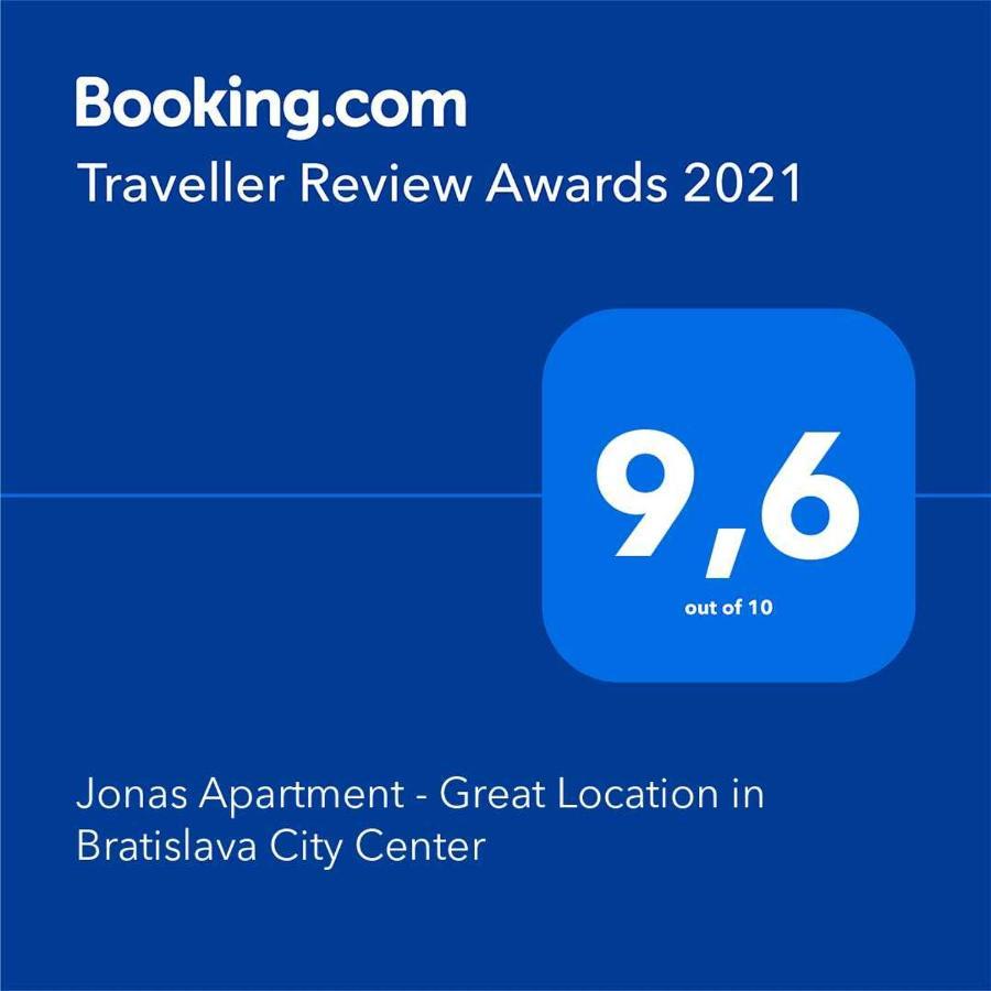 Jonas Apartments - Great Location Near Bratislava City Center Exterior foto